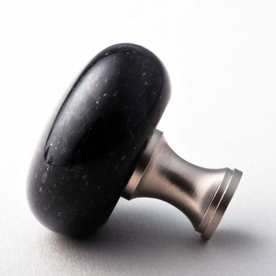 Black Galaxy (Black Granite knobs and handles for kitchen cabinet drawer doors)